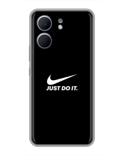 Чехол для OPPO A5x с картинкой «Минимализм от Nike»