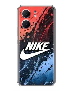 Чехол для OPPO A5x с картинкой «Градиентный принт Найк»