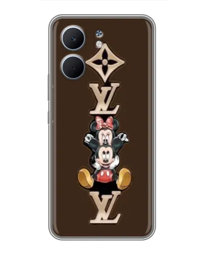 Чехол для OPPO A5x с картинкой «LV и Микки Маус»