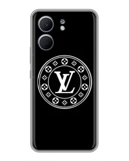 Чехол для OPPO A5x с картинкой «LV — печать стиля»