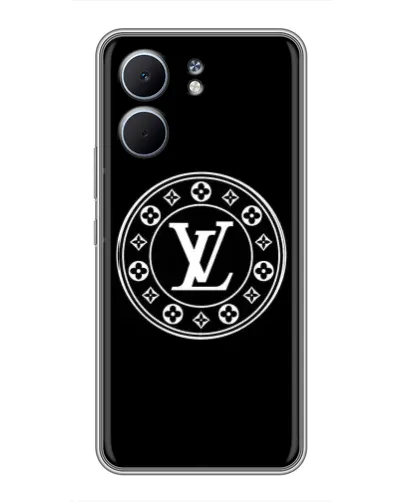 Чехол для OPPO A5x с картинкой «LV — печать стиля»
