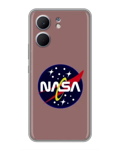 Чехол для OPPO A5x с картинкой «NASA — ретро космос» Чехол для OPPO A5x с картинкой «NASA — ретро космос»