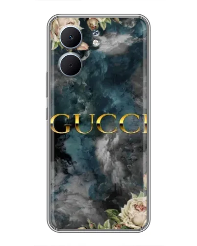 Чохол для OPPO A5x з картинкою «Абстрактні квіти Gucci» Чохол для OPPO A5x з картинкою «Абстрактні квіти Gucci»