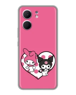 Чехол для OPPO A5x с картинкой «Kuromi и My Melody» Чехол для OPPO A5x с картинкой «Kuromi и My Melody»