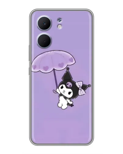Чехол для OPPO A5x с картинкой «Kuromi с зонтиком»