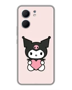 Чехол для OPPO A5x с картинкой «Kuromi и сердце» Чехол для OPPO A5x с картинкой «Kuromi и сердце»