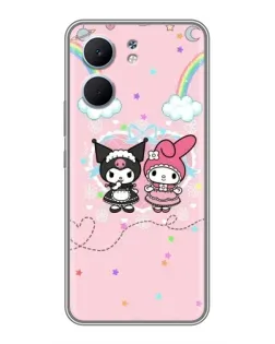Чехол для OPPO A5x с картинкой «My Melody и Kuromi» Чехол для OPPO A5x с картинкой «My Melody и Kuromi»