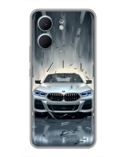 Чехол для OPPO A5x с картинкой «BMW в свете фар»