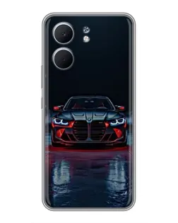 Чехол для OPPO A5x с картинкой «BMW на мокрой дороге»