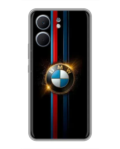 Чехол для OPPO A5x с картинкой «BMW M-Power неон»