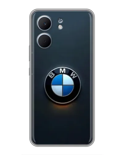 Чехол для OPPO A5x с картинкой «Логотип BMW — минимализм»