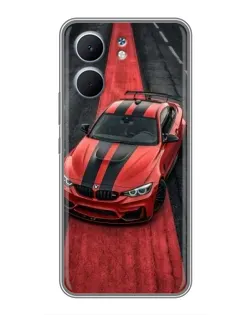 Чехол для OPPO A5x с картинкой «BMW на красной дорожке»