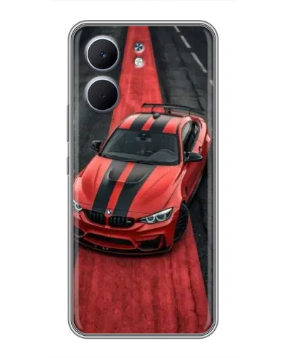 Чехол для OPPO A5x с картинкой «BMW на красной дорожке»