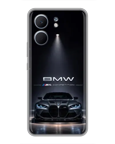 Чохол для OPPO A5x з картинкою «BMW крізь нічне місто» Чохол для OPPO A5x з картинкою «BMW крізь нічне місто»