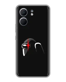 Чехол для OPPO A5x с картинкой «Among Us шлем»