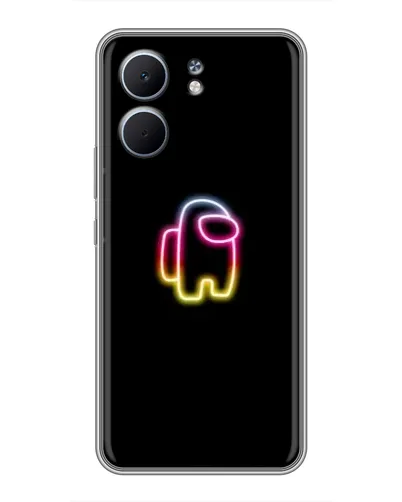 Чехол для OPPO A5x с картинкой «Among Us градиент» Чехол для OPPO A5x с картинкой «Among Us градиент»