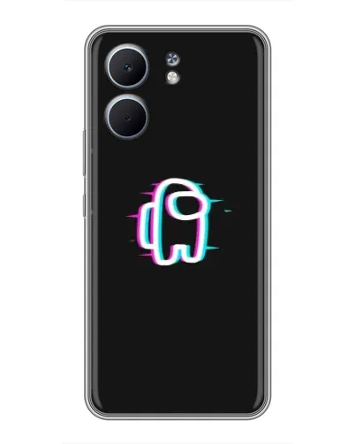Чехол для OPPO A5x с картинкой «Among Us неон» Чехол для OPPO A5x с картинкой «Among Us неон»