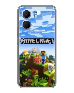 Чехол для OPPO A5x с картинкой «Minecraft классический мир» Чехол для OPPO A5x с картинкой «Minecraft классический мир»