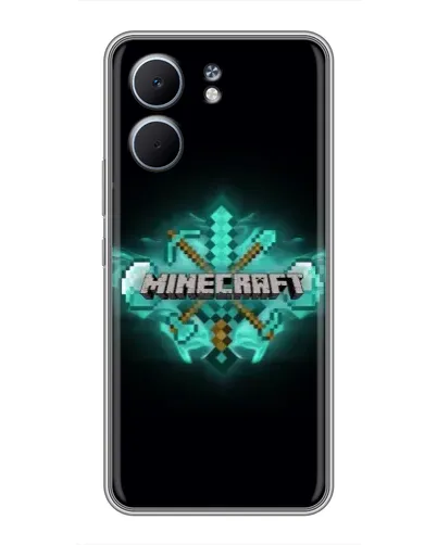Чехол для OPPO A5x с картинкой «Minecraft Diamond лого» Чехол для OPPO A5x с картинкой «Minecraft Diamond лого»