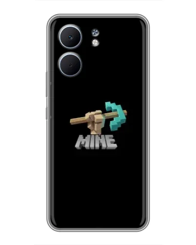 Чехол для OPPO A5x с картинкой «Алмазная кирка» Чехол для OPPO A5x с картинкой «Алмазная кирка»