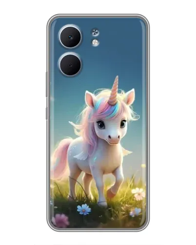 Чехол для OPPO A5x с картинкой «Единорог на поляне» Чехол для OPPO A5x с картинкой «Единорог на поляне»
