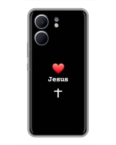 Чехол для OPPO A5x с картинкой «Сердце - Jesus» Чехол для OPPO A5x с картинкой «Сердце - Jesus»