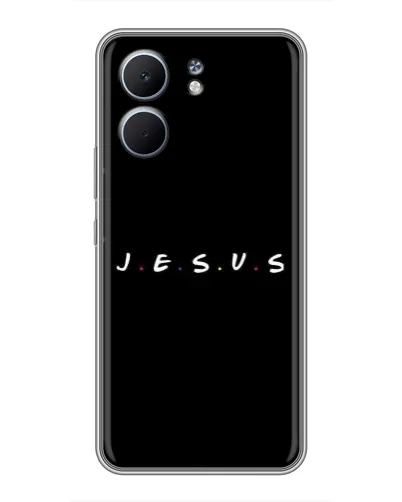 Чехол для OPPO A5x с картинкой «Точки веры J.E.S.U.S.» Чехол для OPPO A5x с картинкой «Точки веры J.E.S.U.S.»