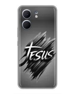 Чехол для OPPO A5x с картинкой «Надпись Jesus Graffiti»