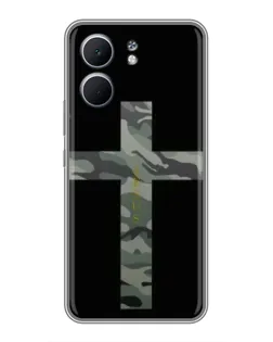 Чехол для OPPO A5x с картинкой «Милитари Крест»