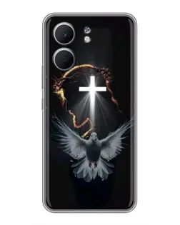 Чехол для OPPO A5x с картинкой «Голубь и Свет»