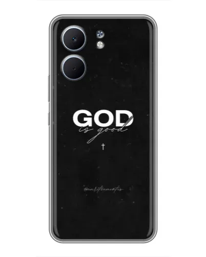Чехол для OPPO A5x с картинкой «GOD — Бог над всем» Чехол для OPPO A5x с картинкой «GOD — Бог над всем»