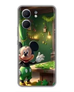 Чехол для OPPO A5x с картинкой «Микки в мастерской»