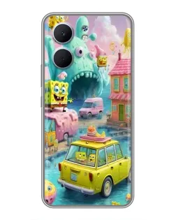Чехол для OPPO A5x с картинкой «Монстр-трак приключения»