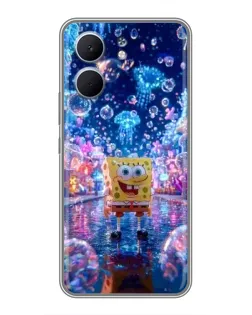 Чехол для OPPO A5x с картинкой «Неоновый океан»