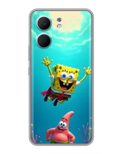 Чехол для OPPO A5x с картинкой «Спанч Боб под водой» Чехол для OPPO A5x с картинкой «Спанч Боб под водой»