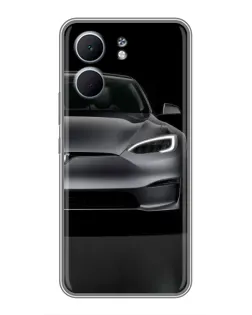 Чехол для OPPO A5x с картинкой «Tesla Model S Look»