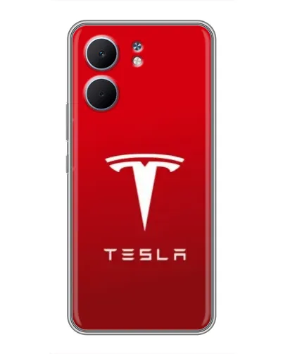 Чехол для OPPO A5x с картинкой «Tesla Red Classic»