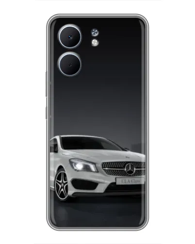 Чехол для OPPO A5x с картинкой «Mercedes AMG GT Silver»