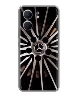 Чехол для OPPO A5x с картинкой «Диск Mercedes»