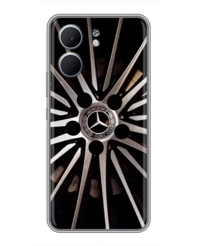 Чехол для OPPO A5x с картинкой «Диск Mercedes»