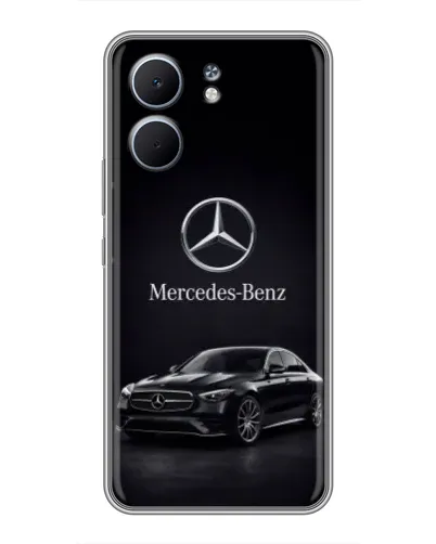 Чехол для OPPO A5x с картинкой «Mercedes — решетка радиатора»