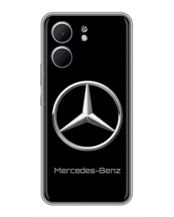 Чехол для OPPO A5x с картинкой «Mercedes Silver Logo»