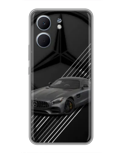 Чехол для OPPO A5x с картинкой «Mercedes AMG — графика»