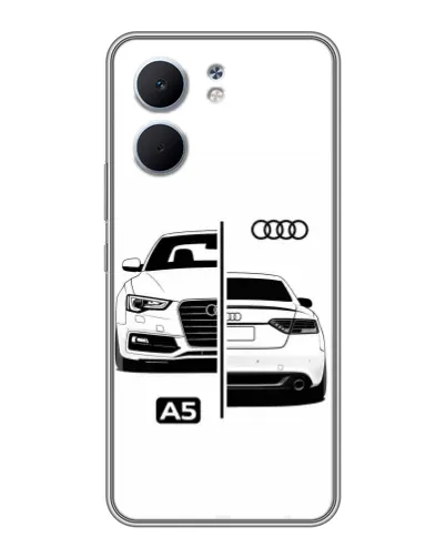 Чохол для OPPO A5x з картинкою «Audi — контрастний дизайн» Чохол для OPPO A5x з картинкою «Audi — контрастний дизайн»