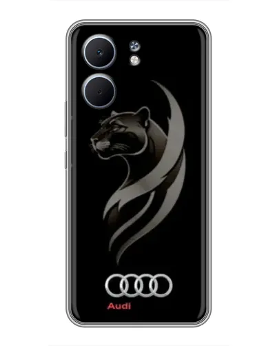 Чохол для OPPO A5x з картинкою «Графіка — пантера та Audi» Чохол для OPPO A5x з картинкою «Графіка — пантера та Audi»