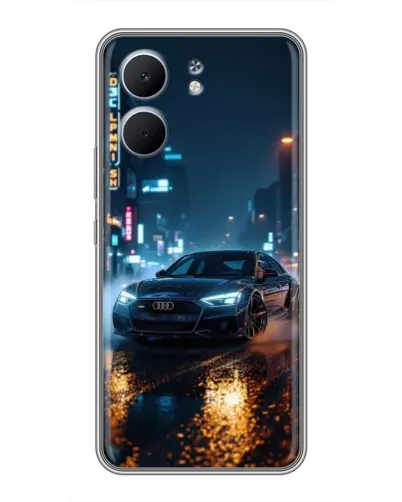 Чохол для OPPO A5x з картинкою «Нічне місто та Audi» Чохол для OPPO A5x з картинкою «Нічне місто та Audi»