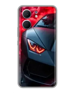 Чехол для OPPO A5x с картинкой «Lamborghini красное сияние» Чехол для OPPO A5x с картинкой «Lamborghini красное сияние»
