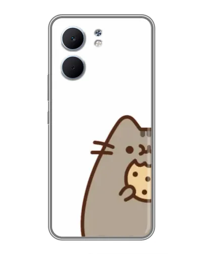 Чехол для OPPO A5x с картинкой «Пушин с печеньем»