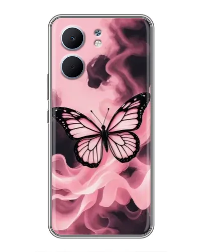 Чехол для OPPO A5x с картинкой «Бабочка в дыму»