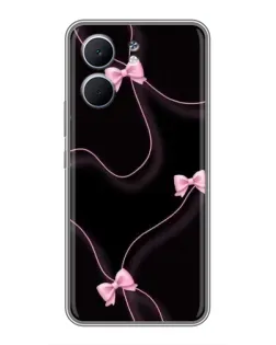 Чехол для OPPO A5x с картинкой «Розовые ленты»